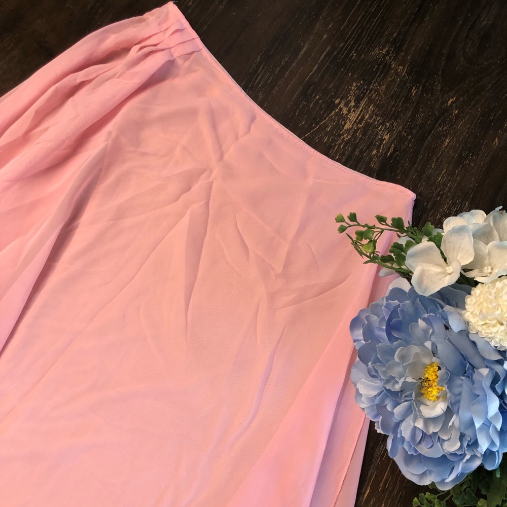 Soft Pink Mini Dress - Picture 3 of 6
